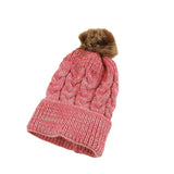 Mini Fashion™ - Eigen lettertype - Muts met pompon