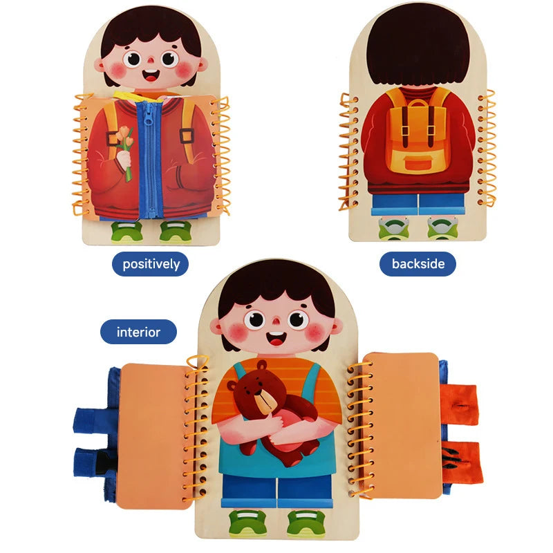 Little Helper™ - Knoop & Rits - Activiteitenbord