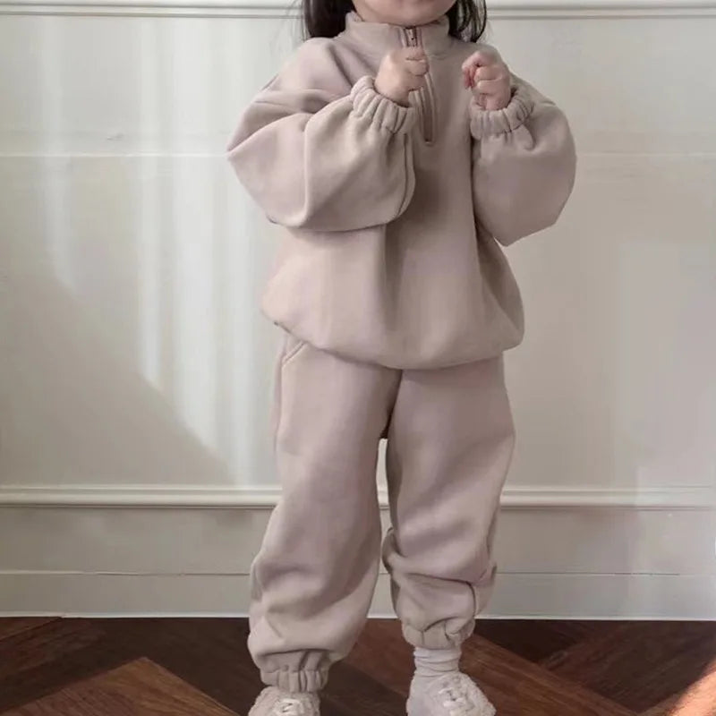 Mini Fashion™ - Zipper Fleece Trainingspak