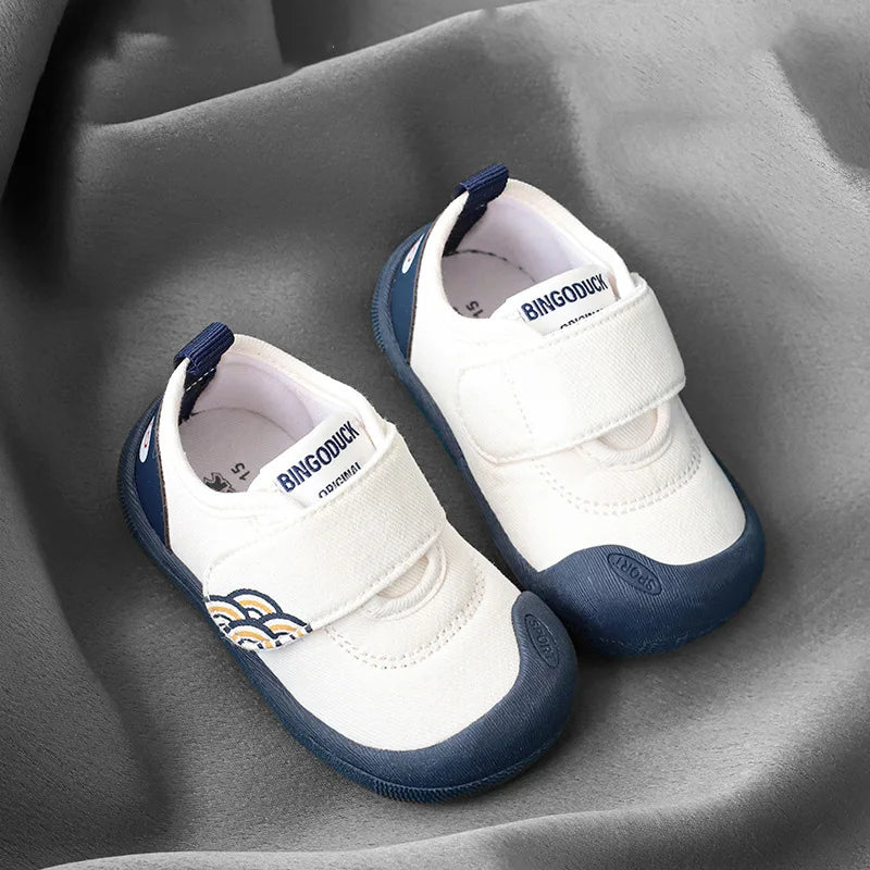 Mini Fashion™ - Ademend Materiaal - Schoenen met print