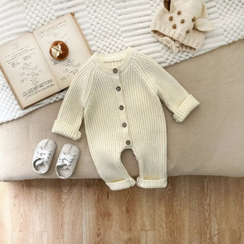 CozyCotton – Comfortabel & Stijlvol – Gebreide Romper