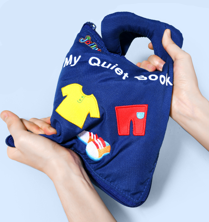 Quiet Book™ | Ontwikkel fijne motoriek - Montessori activiteitenboek