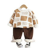 Mini Fashion™ - Warm & Stijlvol - 2-Delige Fleece Set
