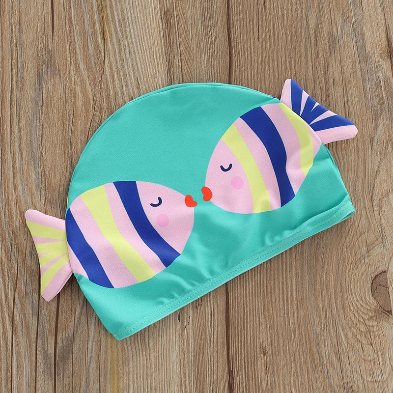 Mini Fashion™ - Leuk Vissenprintje - Meisjes Badpak