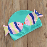 Mini Fashion™ - Leuk Vissenprintje - Meisjes Badpak