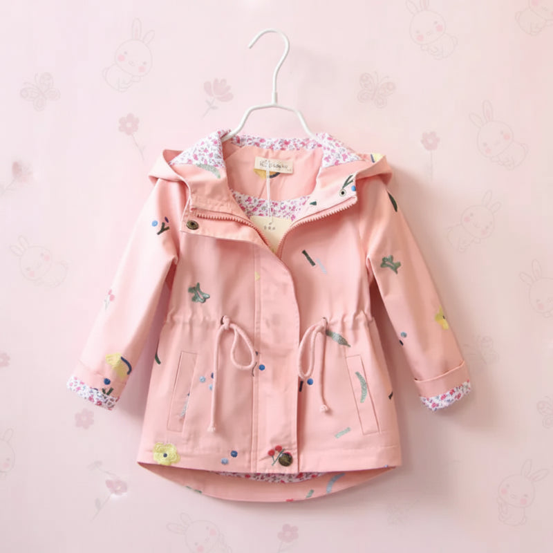Girls Windbreaker Jacket – Licht & Stijlvol – Kinder Jas