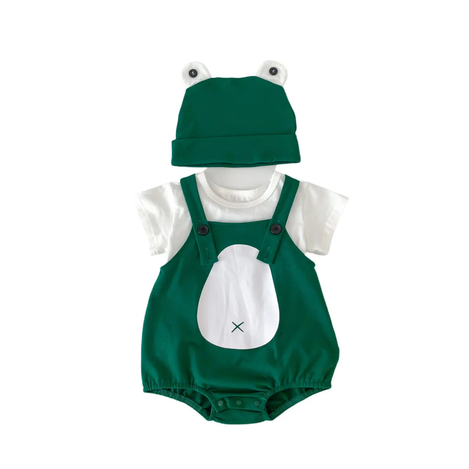 Mini Fashion™ - Zacht & Comfortabel - Kikker Babysuit