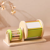 Sensory Drum™ – Kleuren & Vormen Spel – Houten Montessori Speelgoed