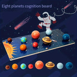 Wooden Solar System – Leerzaam & Ontdekkend – Planeten Speelset