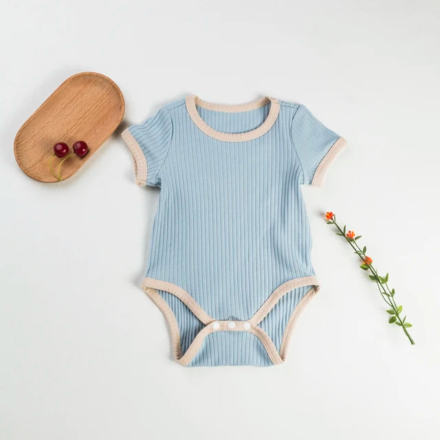 Mini Fashion™ - Leuke Kleurencombinaties - Baby Romper