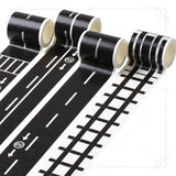 KidoTape – Kleurrijk & Handig – Verkeersweg Sticker Tape Set