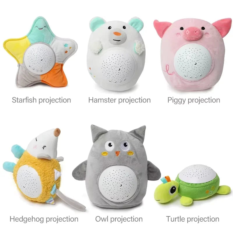 StarPlush – Zacht & Rustgevend – Knuffel met Nachtlamp Projector