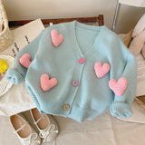 Mini Fashion™ - Trendy & Comfortabel - Hartjes Trui