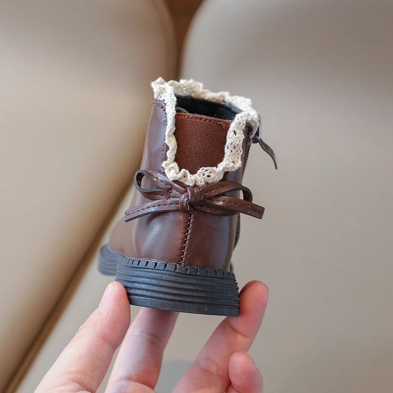 Mini Fashion™ - Warm & Classic - Leren Laarsjes