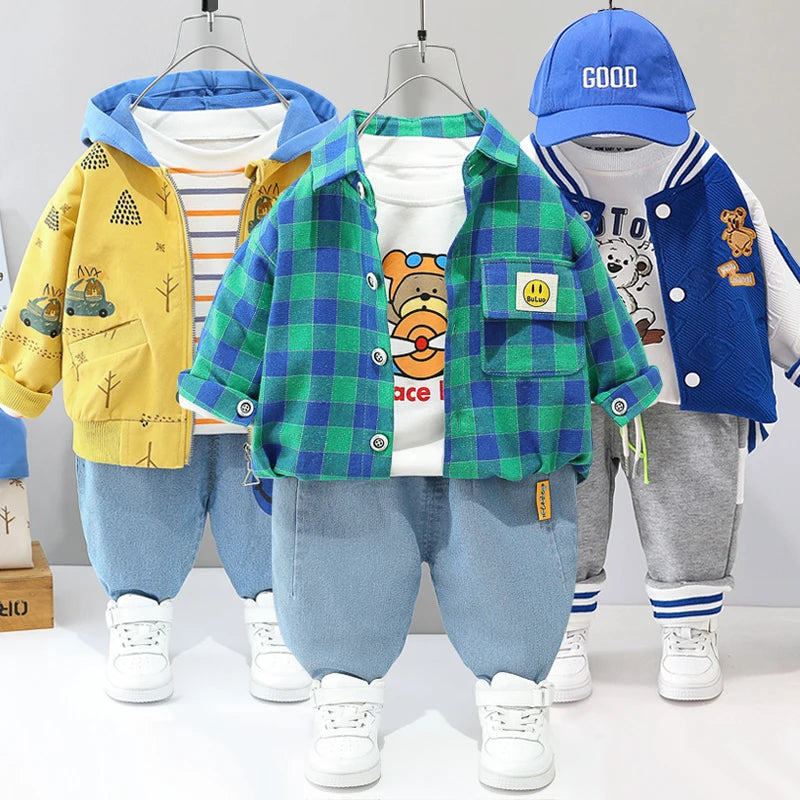 Mini Fashion™ - Peuter & Avontuur  - 3-delige Kleding Set