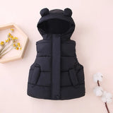Mini Fashion™ - Warm & Trendy - Bodywarmer Met Capuchon