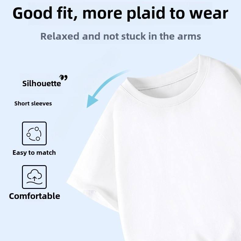 SimpleWear – Casual & Zacht – Relax Fit T-shirt met Ronde Hals