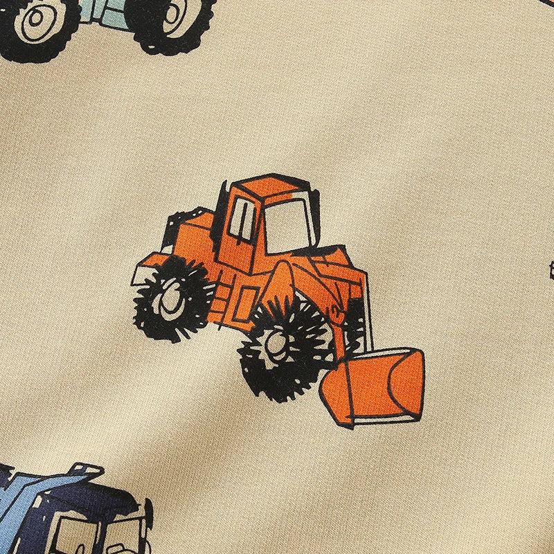 TruckTales – Zacht & Warm – Trui met Kleurrijke Bouwvoertuigen