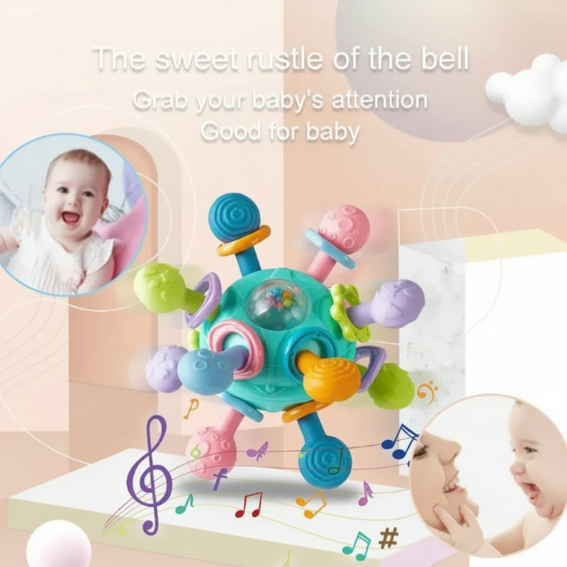 CalmChew | Zacht & Veilig – 3-in-1 Siliconen Bijtring