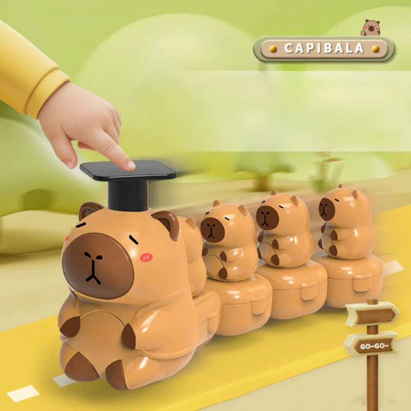 Capybara Train Toy – Speels & Schattig – Druk Trein