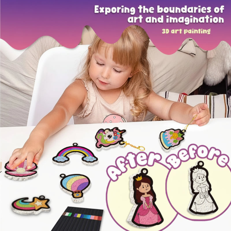 Magic Puff Paint – Creatief & Interactief – Knutsel Set met magische schuimtextuur