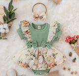 Mini Fashion™ - Zacht om de huid - Meiden Romper Pakje