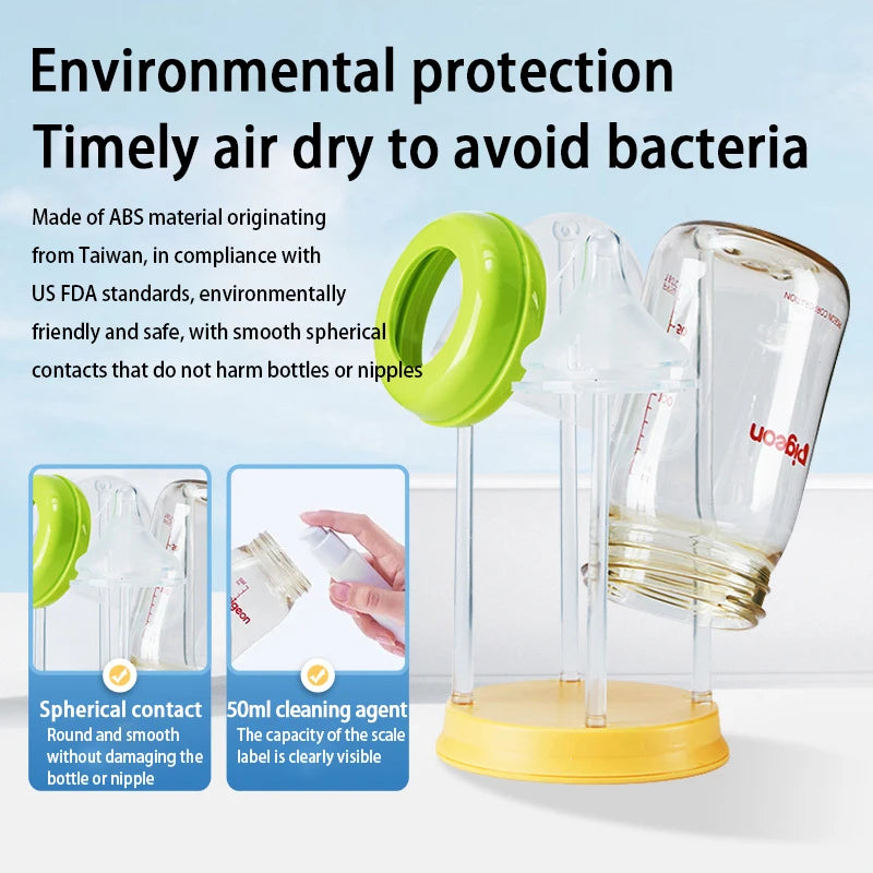Bottle Cleaning Kit™ - Handig voor onderweg - Baby flessenborstel & reiniger