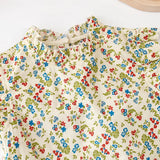 Mini Fashion™ - Zomerse Bloemen - Bloemenprint Top & Rok