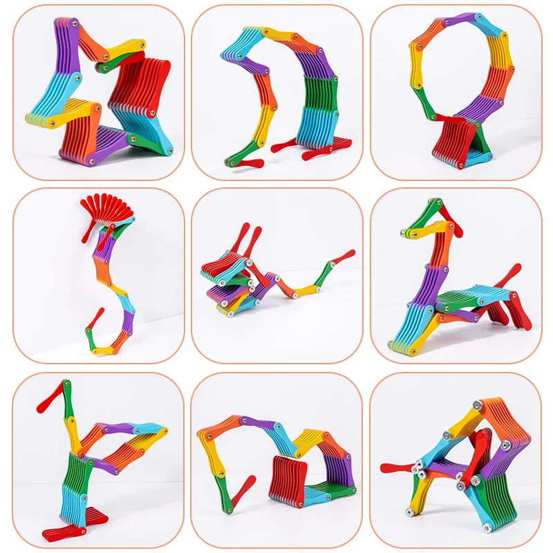 Folding Brain Toy™ – Denk & Speel – Houten Vouwpuzzel