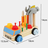 Woods™ - Draai & Leer - Montessori Auto Schroefbord