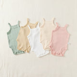 Summer Bodysuit – Luchtig & Comfort – Gebreide Baby Romper