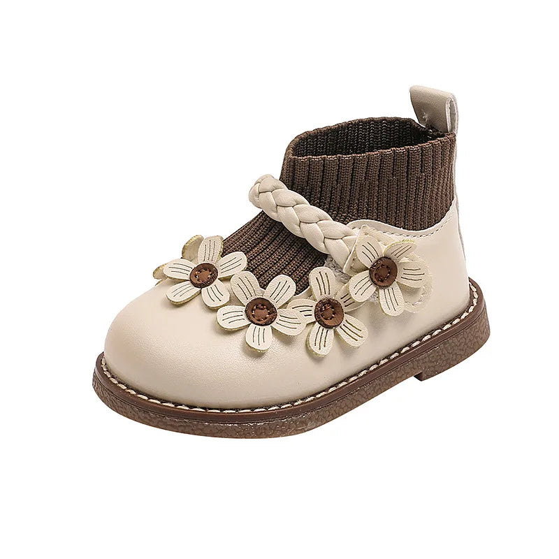 Mini Fashion™ - Schattige Bloemetjes - Meisjes Schoenen