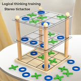LogicTower – Educatief & Slim – Boter-Kaas-en-Eieren 3D