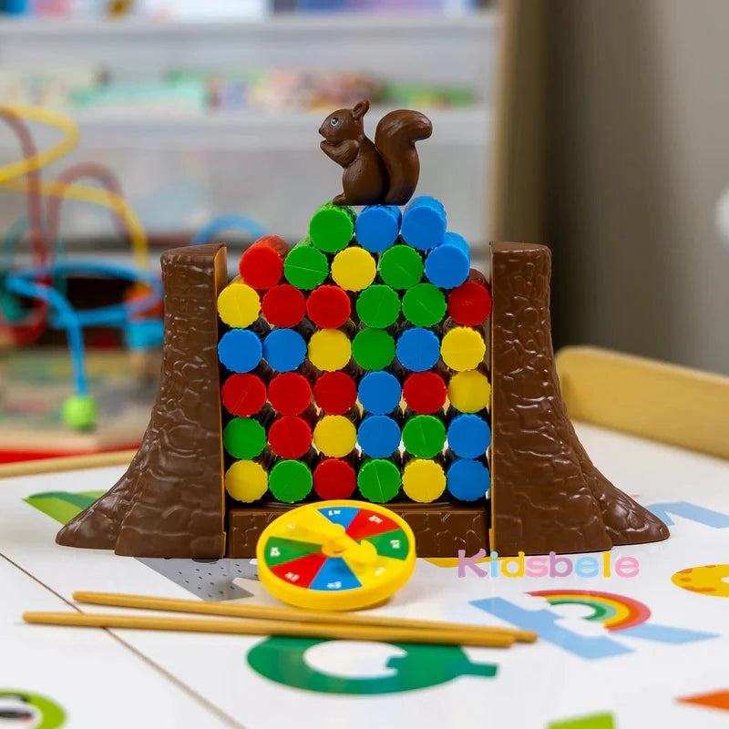 Squirrel Stacker™ - Laat de Eekhoorn niet vallen - Balans Bordspel