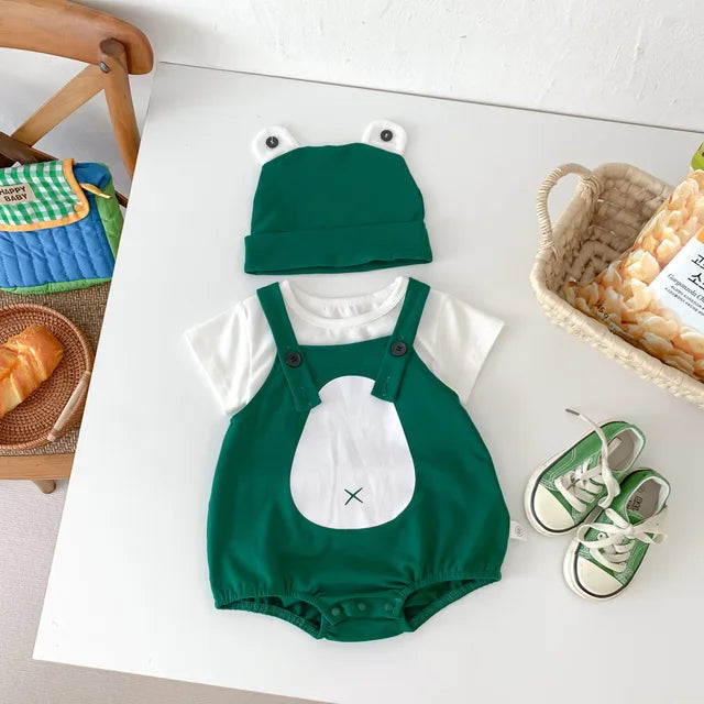Mini Fashion™ - Zacht & Comfortabel - Kikker Babysuit