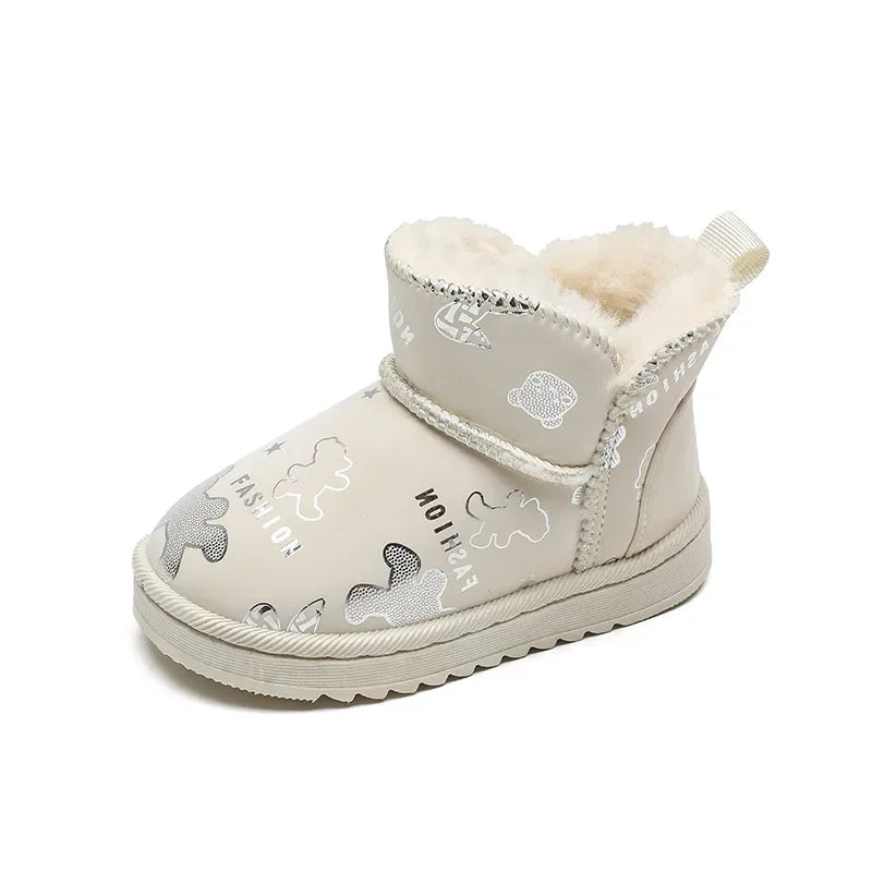 Mini Fashion™ - Waterdicht Ontwerp - Kinder Snowboots Fashion Print