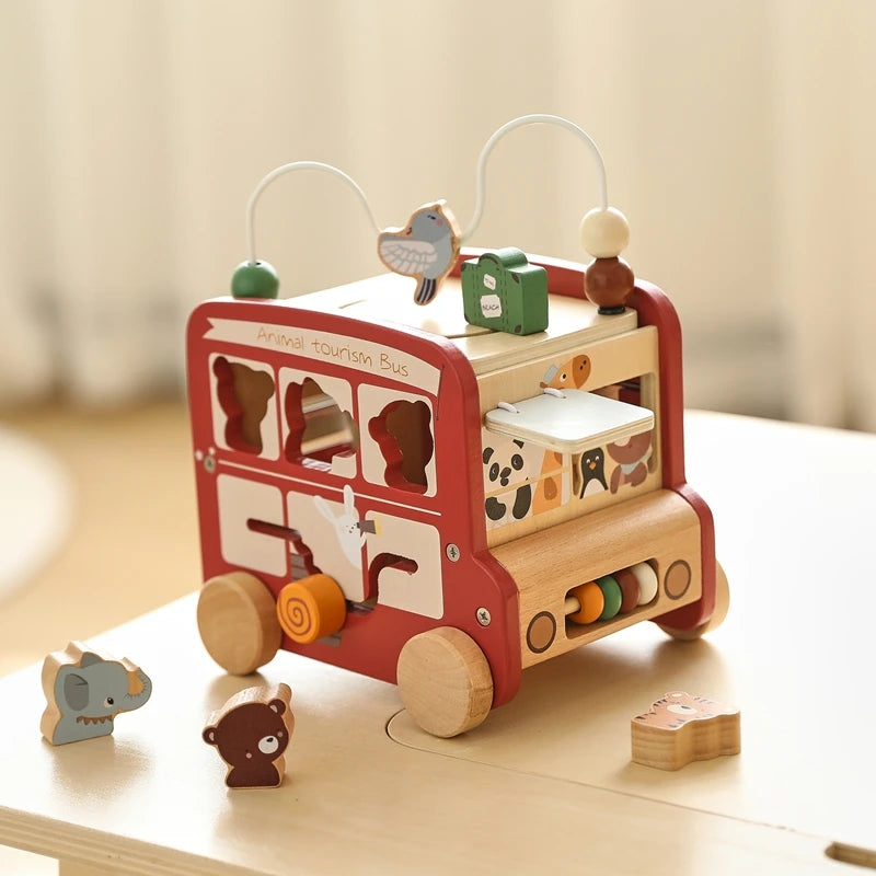 BusyRide – Educatief & Veelzijdig – Houten Montessori Activiteitenbus