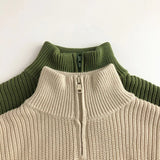 Mini Fashion™ - Eenvoudige Rits - Kinder Zipper Trui