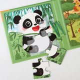Magnetic Puzzle Book™ – Dierenvriendjes Plezier – Magnetisch Puzzel Boek