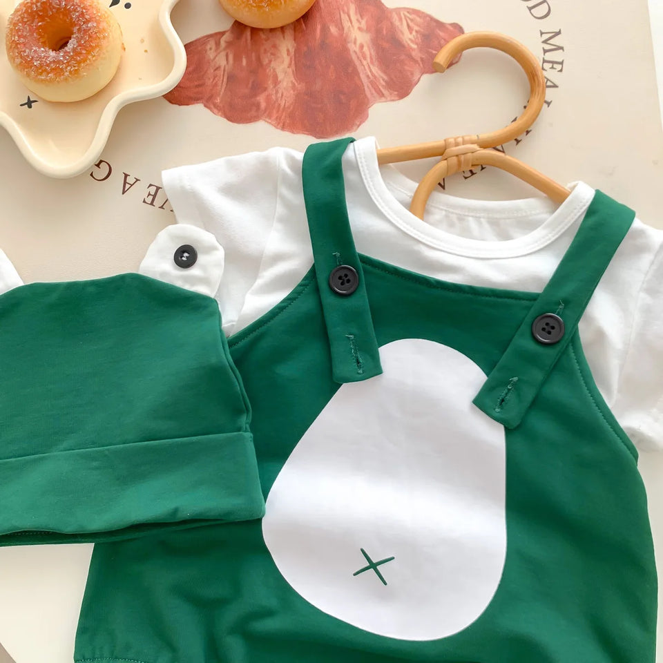Mini Fashion™ - Zacht & Comfortabel - Kikker Babysuit
