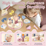 Wooden Cake Cutting Toy – Creatief & Rollenspel – Houten Verjaardagstaart