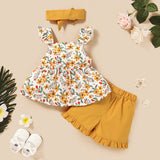 Mini Fashion™ - Schattig Design - 3 Delig Zomer Set Meiden