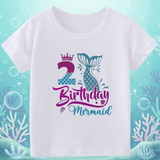 Birthday Graphic Tee – Schattig & Luchtig – Verjaardag Kinder T-shirt