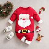 Mini Fashion™ - Zacht Materiaal - Baby Kerstkostuum