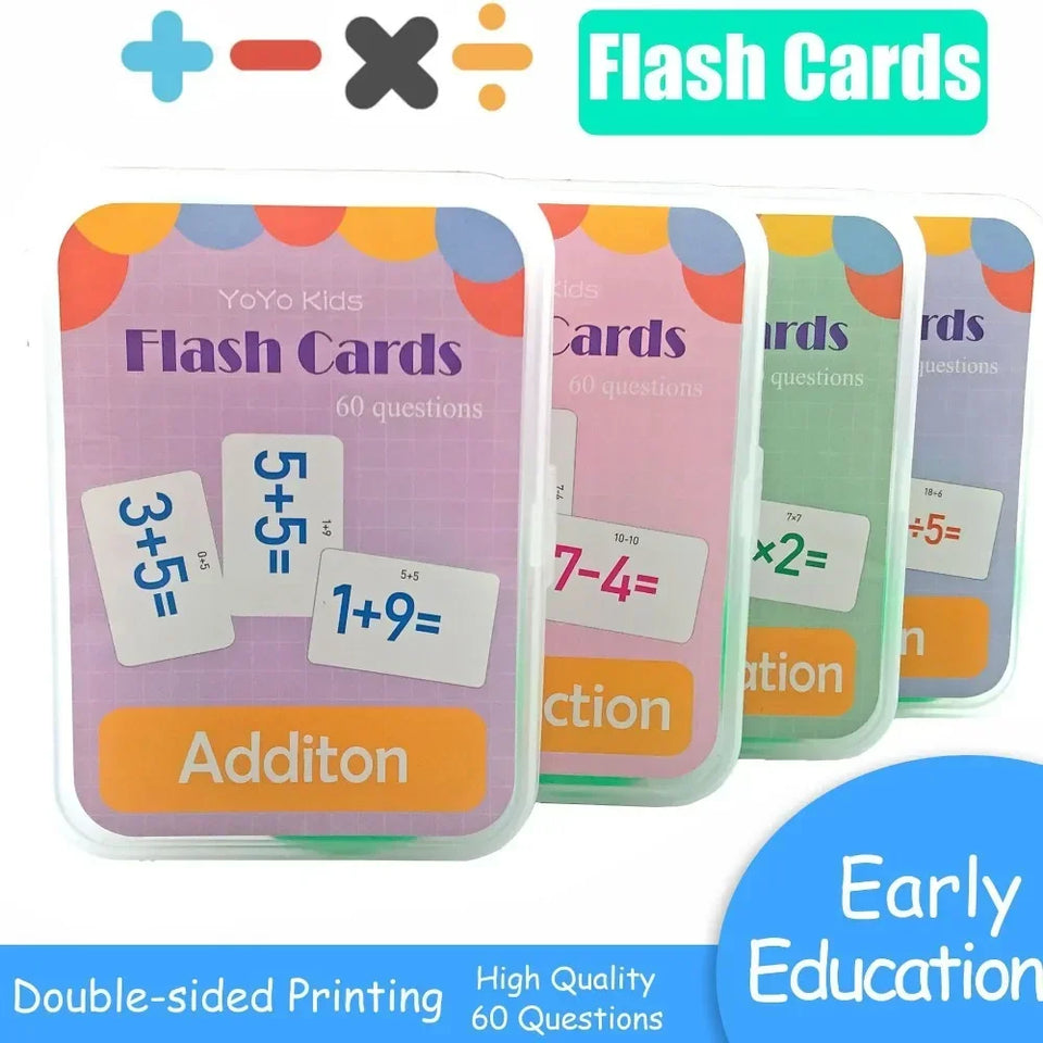 Math Flash Cards™ – Speels Leren Rekenen – Rekenkaarten