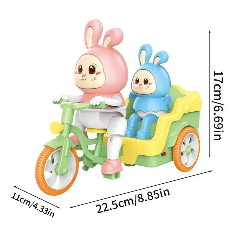 Bike Bunnies™ - Konijnenfeest op Wielen - Fietsende Speelgoed Konijntjes