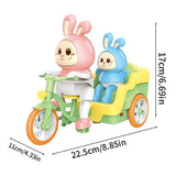 Bike Bunnies™ - Konijnenfeest op Wielen - Fietsende Speelgoed Konijntjes
