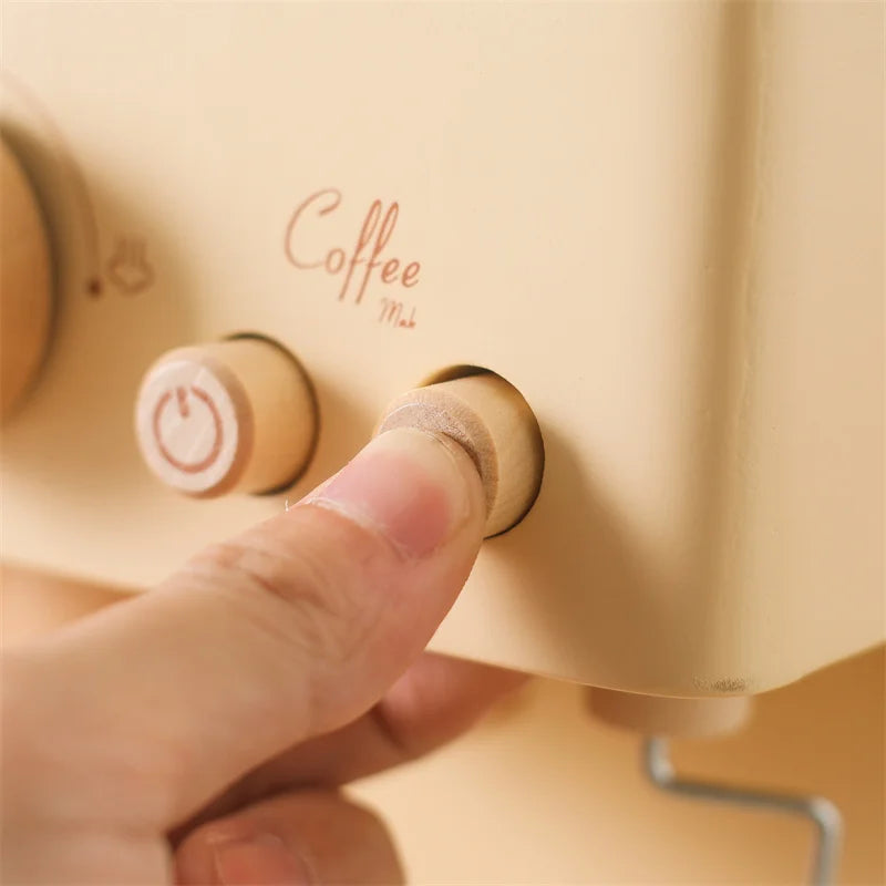 Woods™ -  Barista in de Maak - Houten Espresso Machine Set