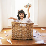 Woods™ - Bevorder Creativiteit & Motoriek - Houten Montessori Vliegtuig Speelgoed