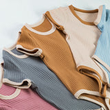 Mini Fashion™ - Leuke Kleurencombinaties - Baby Romper